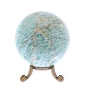 Gemstone Sphere In Amazonite.   SP17284POL