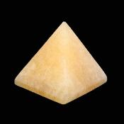 Gemstone Pyramid In Orange Calcite.   SP17303POL