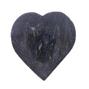 Arfvedsonite Face Polished Heart.   SP17379POL