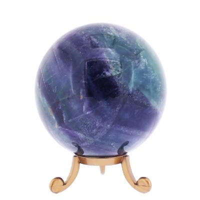 Gemstone Polished Sphere In Fluorite.   SP17562POL