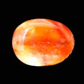 Carnelian Fully Polished Pebble/ Palm Stone.   SP17741POL