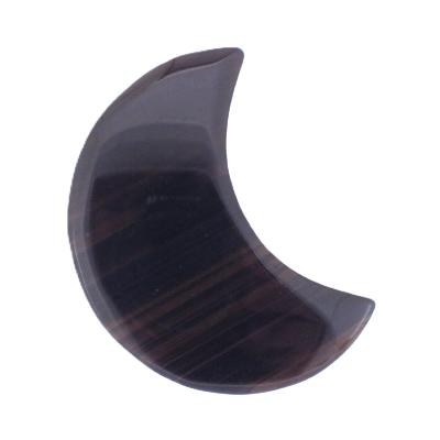 Ice Obsidian Polished Crescent Moon.   SP17915POL