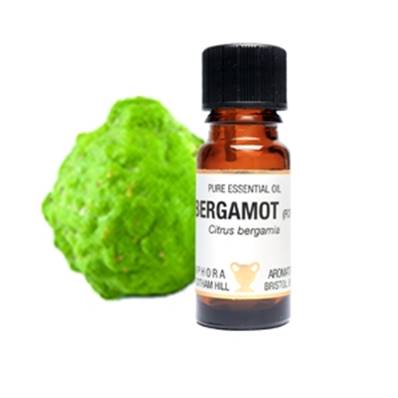 PURE ESSENTIAL OIL - BERGAMOT (FCF), citrus aurantium bergarnia. SPR7168