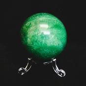 Gemstone Sphere in Green Aventurine.   SP15651POL