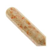 Sunstone Faceted & Tapered Polished Point Massage/ Healing Wand.   SP15695POL