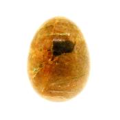 Gemstone Egg In Peach Moonstone (Feldspar).   SP16526POL
