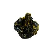 Golden Rutile Formations On Hematite Matrix (Specularite) Raw Crystal Specimen.   SP16917