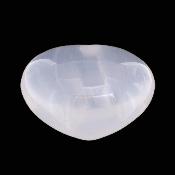 Gemstone Puff Heart In Girasol Quartz.   SP16996POL