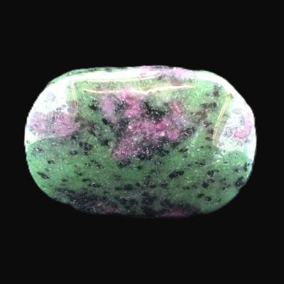 Ruby In Zoisite Fully Polished Pebble/ Palm Stone.   SP17123POL