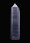 Ice Obsidian Fully Polished And Facetted Tower/ Point Specimen.    SP17467POL