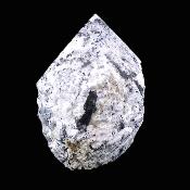 Black Tourmaline In Quartz Raw Top Polished Point Specimen.   SP17497POL