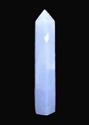 Angelite Fully Polished And Facetted Point/ Tower Specimen.   SP17756POL