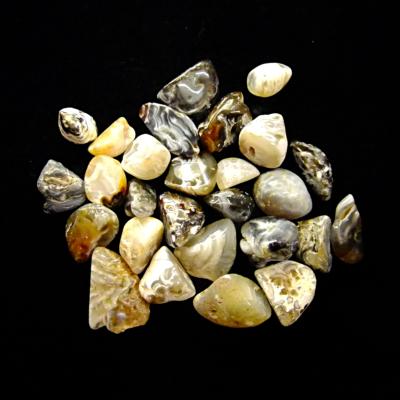 AGATE OCCO GEODE POLISHED TUMBLE STONES 'A GRADE' 2/3 (500g BAG).    SPR13719WHA