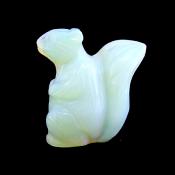 Squirrel carving in Opalite.   SPR15436POL