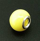 CHARM BEAD WITH STERLING SILVER LINING. 68200032