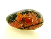 RHODONITE POLISHED PEBBLE/ PALMSTONE.   SP13116POL