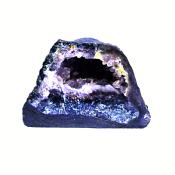 AMETHYST WITH AGATE MINI CAVE SPECIMEN.   SP14119SLF