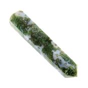 MOSS AGATE MASSAGE/ HEALING WAND SPECIMEN.   SP14622POL