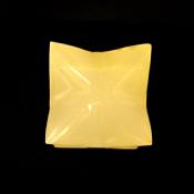 GEMSTONE MERKABA STAR IN MANGANO CALCITE.   SP15031POL