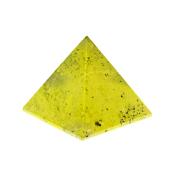 Serpentine Gemstone Pyramid.   SP15314POL