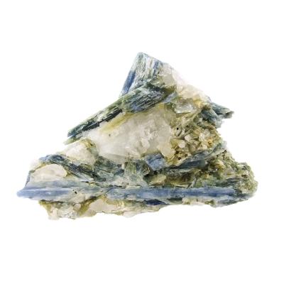 Blue Kyanite With Quartz & Mica Raw Crystal Specimen.   SP15948