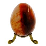 Gemstone Egg In Banded Carnelian.   SP16740POL