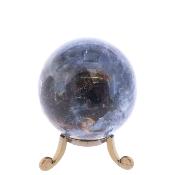 Gemstone Sphere in Blue Kyanite with Quartz.   SP16994POL