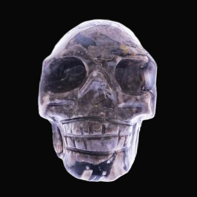 Carving Of A Skull In Volcanic Agate.   SP17219POL