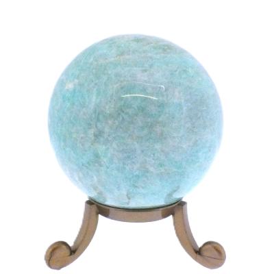 Gemstone Sphere In Amazonite.   SP17283POL