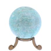 Gemstone Sphere In Amazonite.   SP17283POL