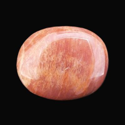 Peach Moonstone Polished Pebble/ Palm Stone.   SP17369POL