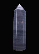 Ice Obsidian Fully Polished And Facetted Tower/ Point Specimen.   SP17466POL