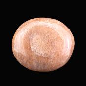 Peach Moonstone Fully polished Oval Palm Stone.   SP17541POL