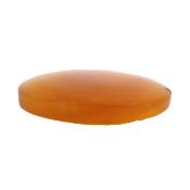 Polished Oval Palm Stone In Yellow Fluorite.   SP17596POL