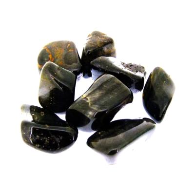 BLUE TIGER'S EYE POLISHED TUMBLE STONES 1Kg BAG (EXTRA GRADE) SIZE 5.   SPR14411WHB