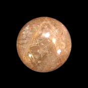 RUTILATED QUARTZ SPHERE.   SP11809POL