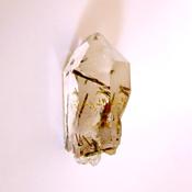 GREEN EPIDOTE IN QUARTZ RAW CRYSTAL SPECIMEN.   SP14053