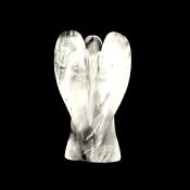 LARGE ANGEL CARVING IN QUARTZ.   SP14364POL