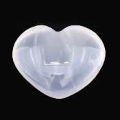 Gemstone Puff Heart In Girasol Quartz.   SP16996POL