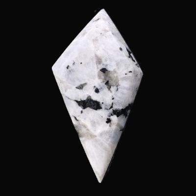 Rainbow Moonstone Fully Polished Diamond Shape Slice Specimen.   SP17152POL