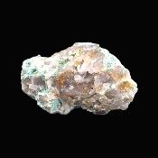Turquoise With Smokey Quartz Raw Crystal Specimen.   SP17338