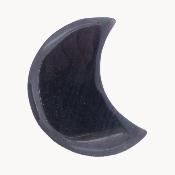 Ice Obsidian Polished Crescent Moon.   SP17353POL