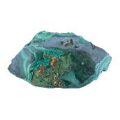 Malachite Polished Face Slice Specimen.   SP17585POL