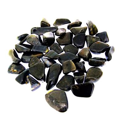 BLUE TIGER'S EYE POLISHED TUMBLE STONES 500g BAG (EXTRA GRADE) SIZE 3.   SPR14410WHA