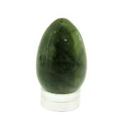 Gemstone Mini Egg in Nephrite Jade.   SPR15831POL