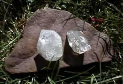 Herkimer Diamond Raw crystal Specimens.    SPR1921