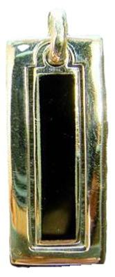 925 SILVER PENDANT FEATURING BLACK ONYX.   P2428