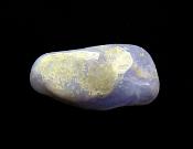 BLUE CHALCEDONY POLISHED PEBBLE SPECIMEN.  SP12475POL