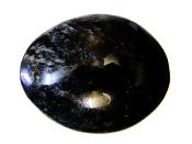 Silver Sheen Obsidian Polished Oval Pebble Specimen.   SP16743POL