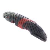 Carving Of A Feather In Seftonite (African Bloodstone).   SP17150POL